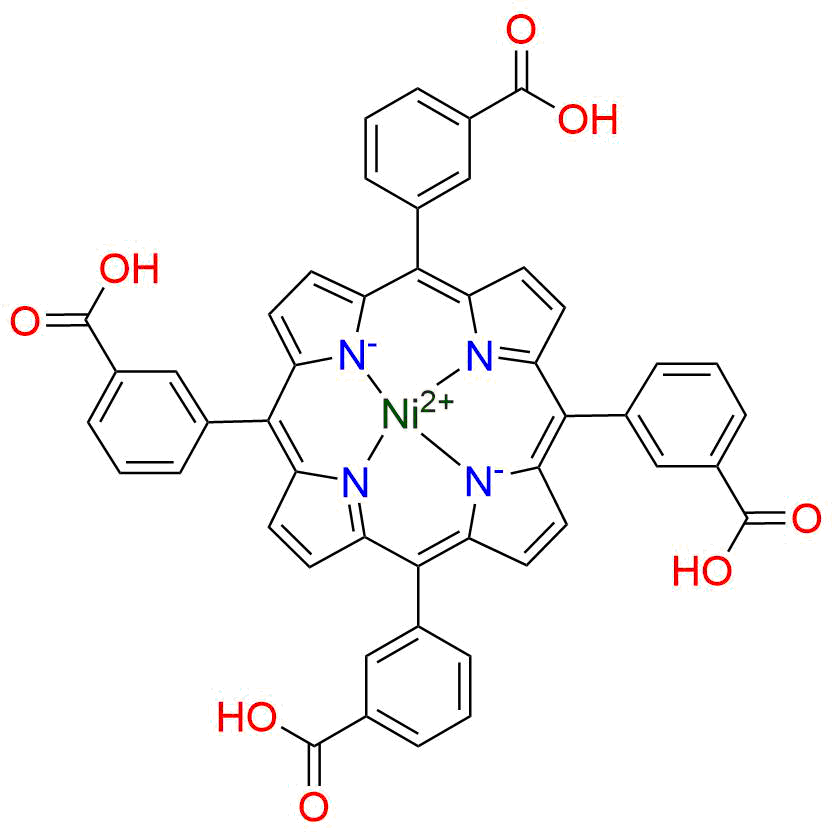 [5,10,15,20-tetrakis(3’-carboxy)phenylporphyrinato]nickel(II)