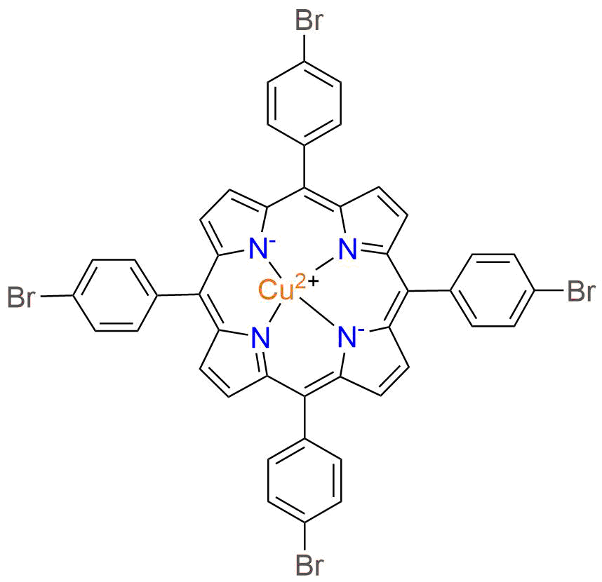 5,10,15,20-tetrakis(4-bromophenyl)porphyrin copper