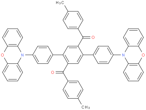 (4,4''-Di(10H-phenoxazin-10-yl)-[1,1':4',1''-terphenyl]-2',5'-diyl)bis(p-tolylmethanone)