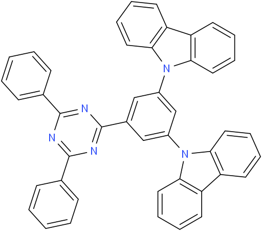 9,9'-(5-(4,6-Diphenyl-1,3,5-triazin-2-yl)-1,3-phenylene)bis(9H-carbazole)