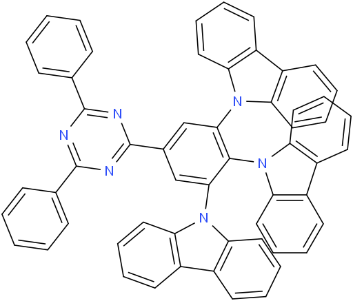 9-[2,3-双(9H-咔唑-9-基)- 5 -(二苯基-1,3,5-三嗪-2-基)苯基]-9H咔唑