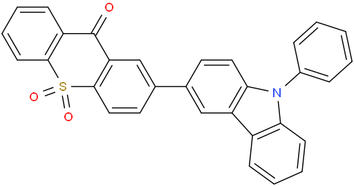 9H-Thioxanthen-9-one, 2-(9-phenyl-9H-carbazol-3-yl)-, 10,10-dioxide