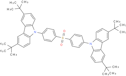 双[4-(3,6-二叔丁基-9-咔唑基)苯基]硫砜