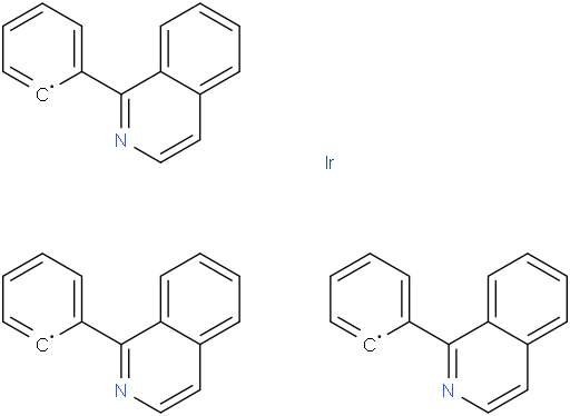 Tris(1-phenylisoquinoline)iridium(III)