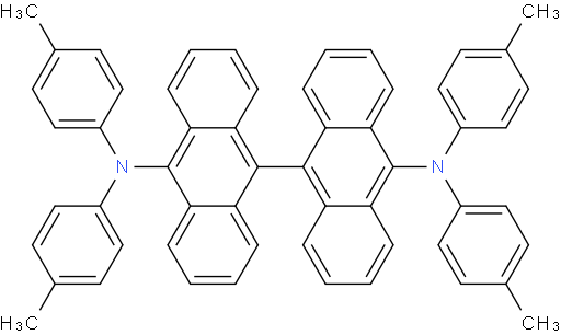 N10,N10,N10',N10'-Tetra-p-tolyl-[9,9'-bianthracene]-10,10'-diamine