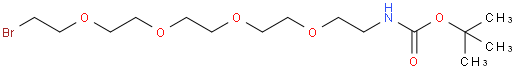 N-Boc-peg4-(14-溴-3,6,9,12-四氧杂十四烷基)氨基甲酸叔丁酯