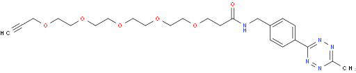 甲基四嗪-amido-五聚乙二醇-炔
