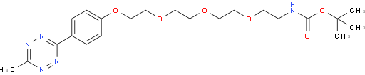 (2-(2-(2-(2-(4-(6-甲基)-1,2,4,5-四嗪-3-基)苯氧基)乙氧基)乙氧基)乙氧基)乙基)氨基甲酸叔丁酯
