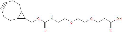 rel-13-(1R,8S)-双环[6.1.0]壬-4-炔-9-基-11-氧代-4,7,12-三氧杂-10-氮杂十三烷酸