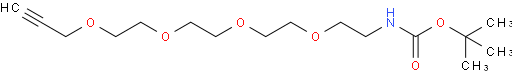 3,6,9,12-四氧杂十五碳-14-炔-1-基氨基甲酸叔丁酯