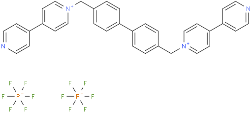 1,1'-[联苯-4,4'-二醇双(亚甲基)]双(4,4'-联吡啶)二(六氟磷酸盐)
