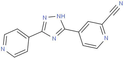 4-(5-(吡啶-4-基)-1H-1,2,4-三唑-3-基)皮考啉腈