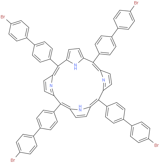 5,10,15,20-四-(4'-溴-联苯-4-基)-卟啉