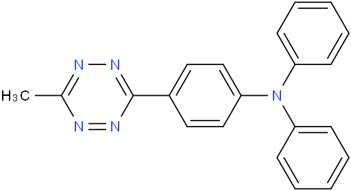 4-(6-methyl-1,2,4,5-tetrazin-3-yl)-N,N-diphenylaniline