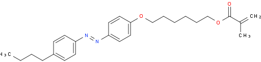 (E)-6-(4-((4-butylphenyl)diazenyl)phenoxy)hexyl methacrylate