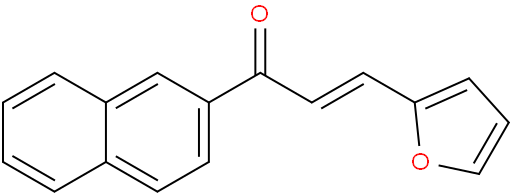 3-(呋喃-2-基)-1-(萘-2-基)丙-2-烯-1-酮