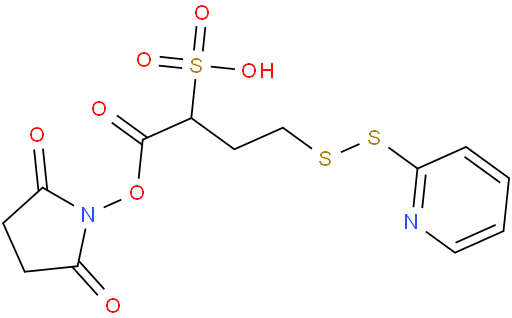 1-[(2,5-二氧代-1-吡咯烷基)氧基]-1-氧代-4-(2-吡啶基二硫基)丁烷-2-磺酸