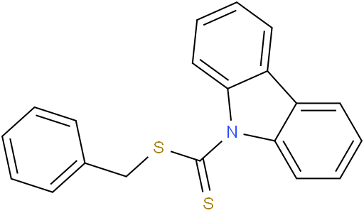 9H-咔唑-9-甲酰连二硫酸苄酯