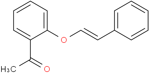(E)-1-(2-(styryloxy)phenyl)ethan-1-one