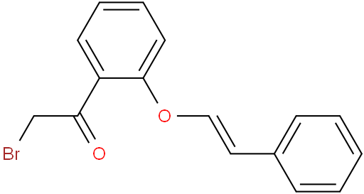 (E)-2-bromo-1-(2-(styryloxy)phenyl)ethan-1-one