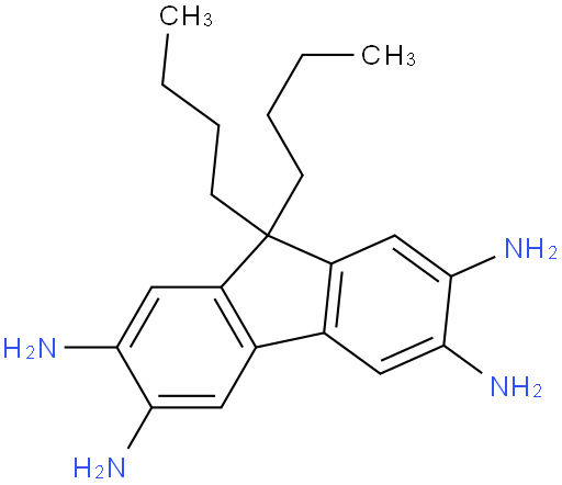 9,9-dibutyl-9H-fluorene-2,3,6,7-tetraamine