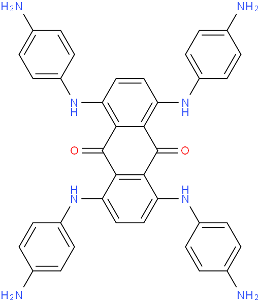 1,4,5,8-tetrakis((4-aminophenyl)amino)anthracene-9,10-dione