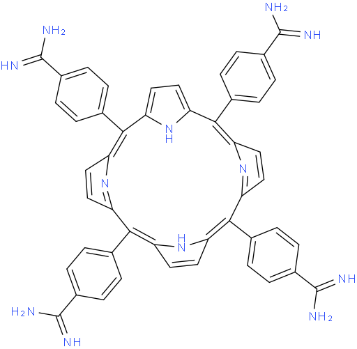 4,4',4'',4'''-(porphyrin-5,10,15,20-tetrayl)tetrabenzimidamide