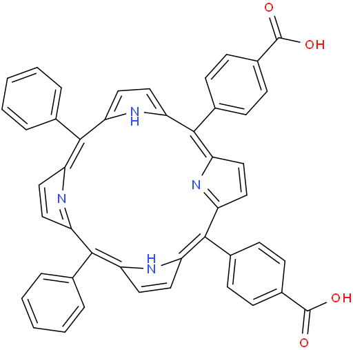 4,4'-(15,20-diphenylporphyrin-5,10-diyl)dibenzoic acid