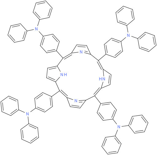 苯胺,4,4',4',4'''-(21H,23H-卟吩-5,10,15,20-四酰基)四[N,N-二苯基-