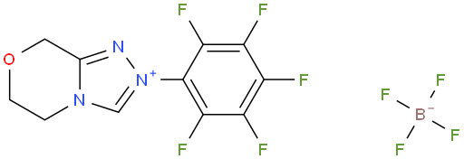 2-(全氟苯基)-5,6-二氢-8H-[1,2,4]三唑并[3,4-c][1,4]恶嗪-2-鎓四氟硼酸盐