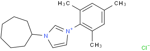 1-环庚基-3-均三甲苯基-1H-咪唑-3-鎓氯化物