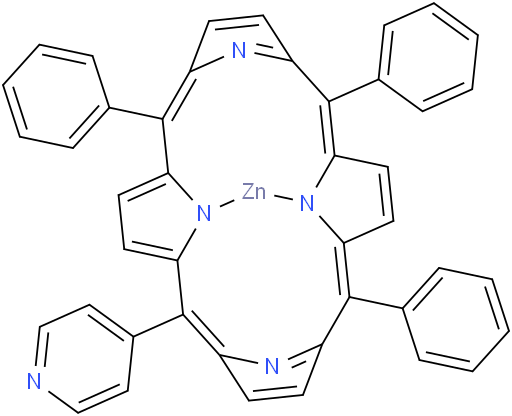 5,10,15-triphenyl-20-(pyridin-4-yl)porphyrin Zinc