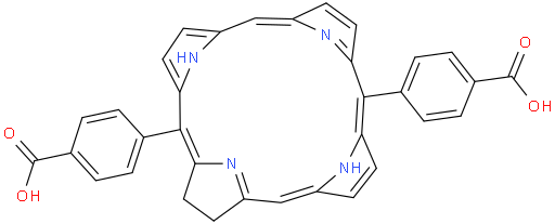 Benzoic acid, 4,​4'-​(7,​8-​dihydro-​21H,​23H-​porphine-​5,​15-​diyl)​bis-