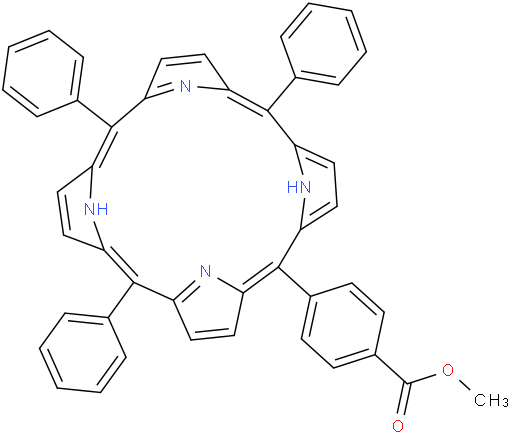 5-(4-甲氧基羰基苯基)-10,15,20-三苯基-21H,23H-卟吩