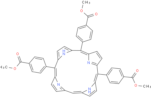 trimethyl 4,4',4''-(porphyrin-5,10,15-triyl)tribenzoate