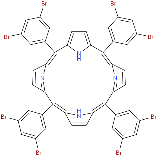 5,10,15,20-tetrakis(3,5-dibromophenyl)porphyrin