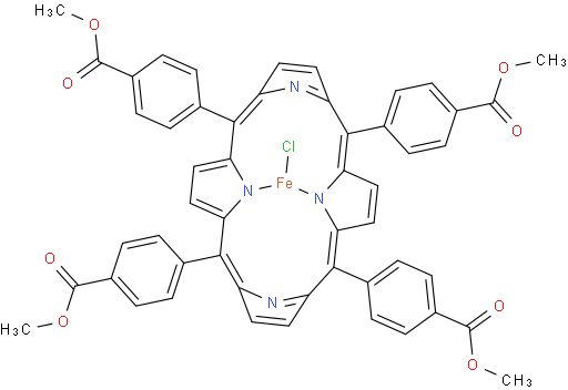 [5,10,15,20-四(4-(甲氧羰基)苯基)卟啉]氯化铁(III)