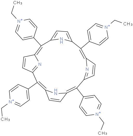 4,4',4'',4'''-(porphyrin-5,10,15,20-tetrayl)tetrakis(1-ethylpyridin-1-ium)