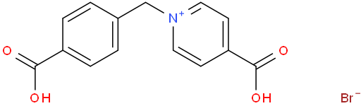 4-carboxy-1-(4-carboxybenzyl)pyridin-1-ium bromide