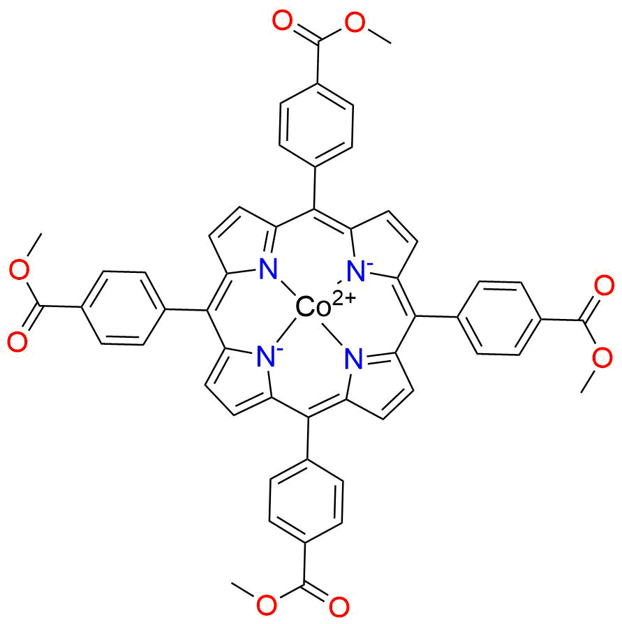Tetramethyl 5,10,15,20-tetrakis (4-carboxyphenyl)porphyrinato]-cobal t(II)
