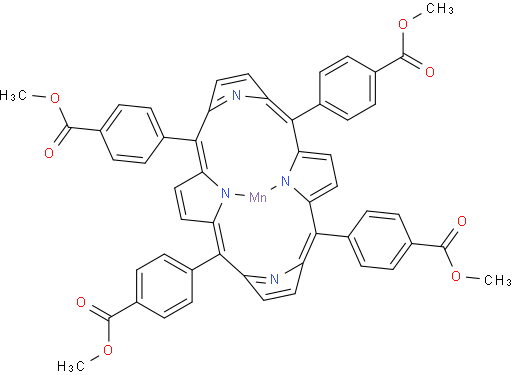 Tetramethyl 5,10,15,20-tetrakis (4-carboxyphenyl)porphyrinato]-man ganese(II)