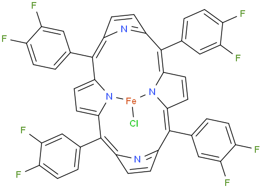 5,10,15,20-tetrakis(3,4-difluorophenyl)porphyrin iron(III)chloride