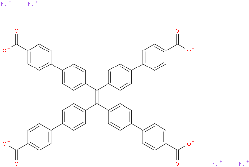 sodium 4',4''',4''''',4'''''''-(ethene-1,1,2,2-tetrayl)tetrakis(([1,1'-biphenyl]-4-carboxylate))