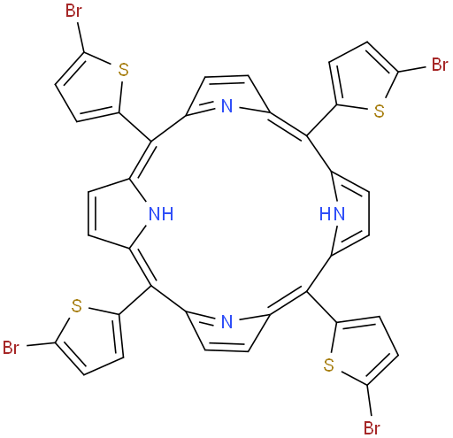 21H,23H-Porphine, 5,10,15,20-tetrakis(5-bromo-2-thienyl)-
