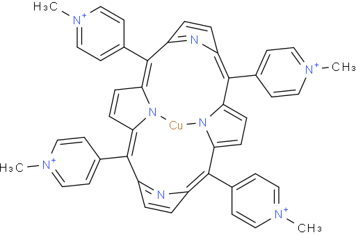 5,10,15,20-四(1-甲基-4-吡啶基)卟啉铜