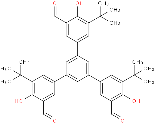 5,5''-di-tert-butyl-5'-(3-(tert-butyl)-5-formyl-4-hydroxyphenyl)-4,4''-dihydroxy-[1,1':3',1''-terphenyl]-3,3''-dicarbaldehyde