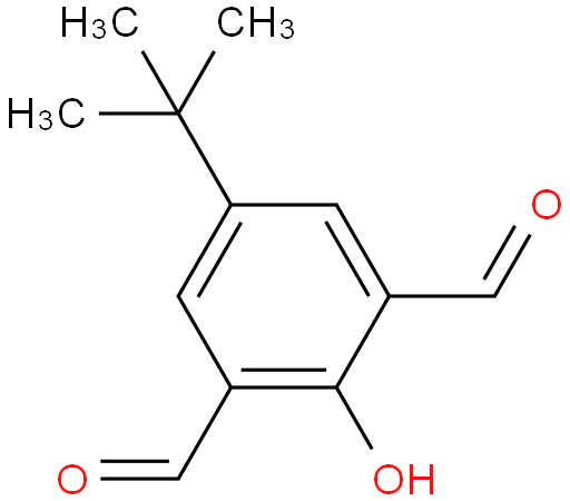 4-叔丁基-2,6-甲酰基苯酚
