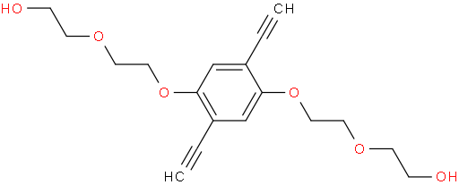 2,2'-((((2,5-diethynyl-1,4-phenylene)bis(oxy))bis(ethane-2,1-diyl))bis(oxy))bis(ethan-1-ol)