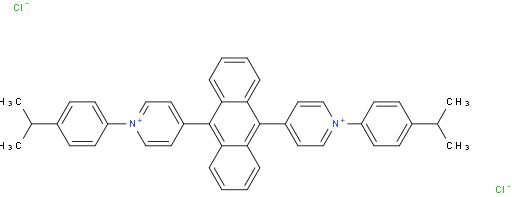 4,4'-(anthracene-9,10-diyl)bis(1-(4-isopropylphenyl)pyridin-1-ium) chloride