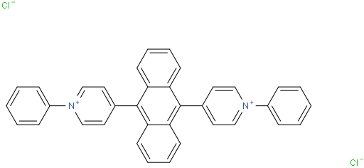 4,4'-(anthracene-9,10-diyl)bis(1-phenylpyridin-1-ium) chloride